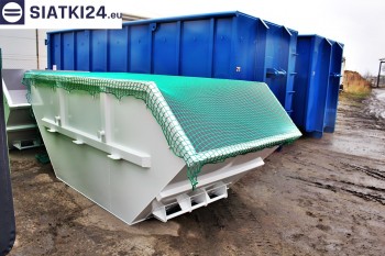 Siatki Bełchatów - Siatka przykrywająca na kontener - zabezpieczenie przewożonych ładunków dla terenów Bełchatowa