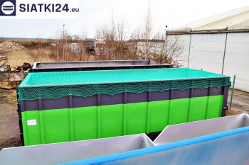 Siatki Bełchatów - Siatka przykrywająca na kontener - zabezpieczenie przewożonych ładunków dla terenów Bełchatowa